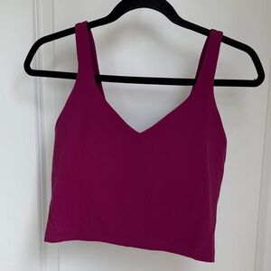 Vibrant Magenta Crop Top